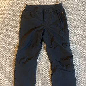 Cabelas goretex black rain pant. Women M. Like new